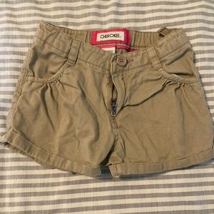 3/$20 Kids khaki shorts Sz 6/6x